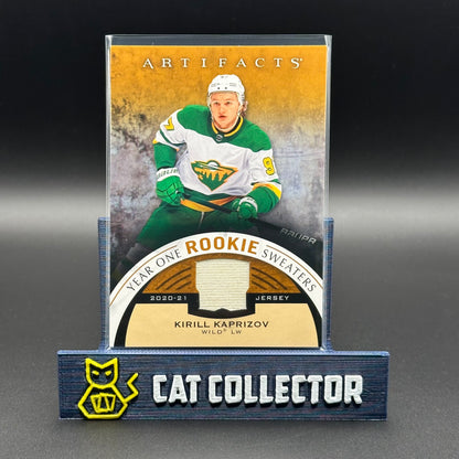 2020-21 UD Artifacts KIRILL KAPRIZOV #RS-KK Year One Rookie Sweaters Jersey RC