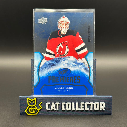 2020-21 UD Ice GILLES SENN #129 Premieres /1299 Rookie RC