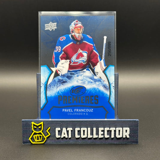 2020-21 UD Ice PAVEL FRANCOUZ #146 Premieres /999 Rookie RC