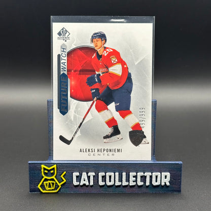 2020-21 UD SP Authentic ALEKSI HEPONIEMI #216 Future Watch RC /999