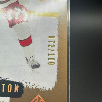 2020-21 UD SP Authentic DOUGIE HAMILTON #R36 2000-01 Retro Spectrum /100