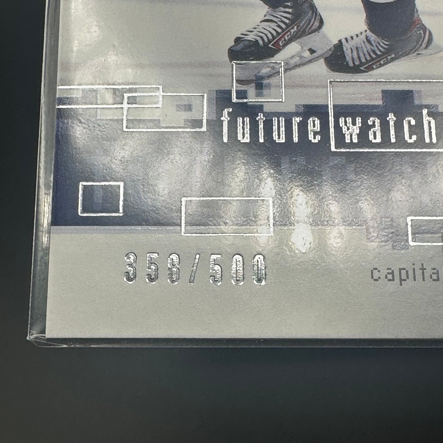 2020-21 UD SP Authentic CONNOR McMICHAEL #RFW-18 2000-01 Retro Future Watch RC /500