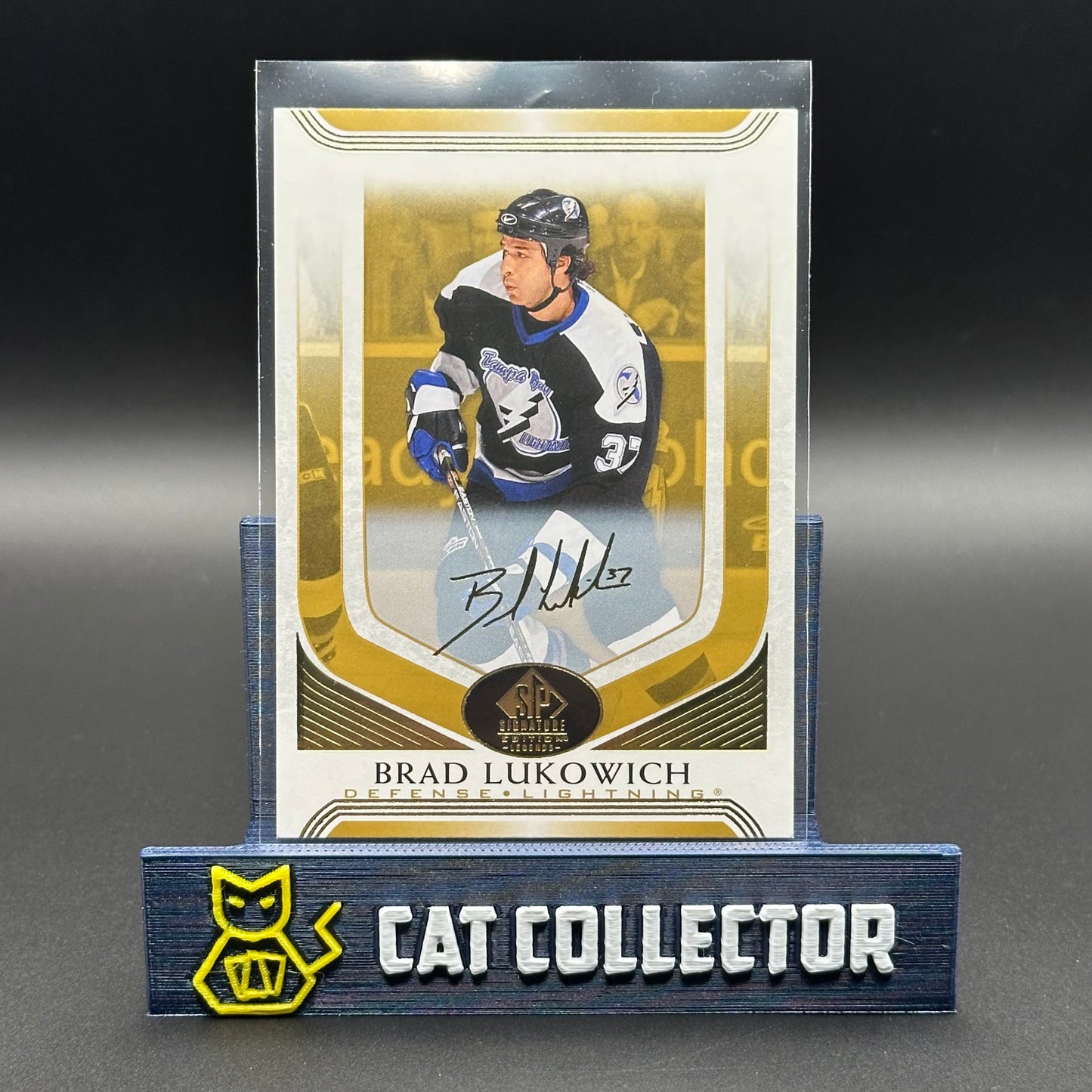2020-21 UD SP Signature Editions Legends BRAD LUKOWICH #264 Gold Foil