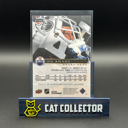 2020-21 UD SP Signature Editions Legends GRANT FUHR #C-11 UD Canvas Legends