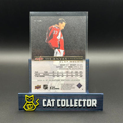 2020-21 UD SP Signature Editions Legends OLAF KOLZIG #C-48 UD Canvas Legends