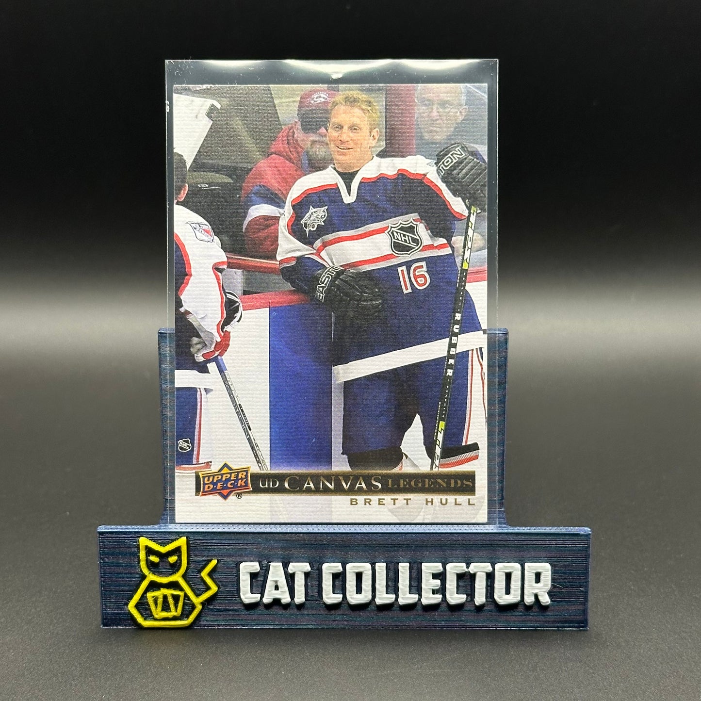 2020-21 UD SP Signature Editions Legends BRETT HULL #C-87 UD Canvas Legends
