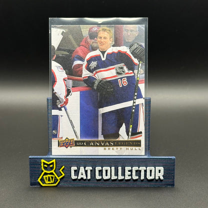 2020-21 UD SP Signature Editions Legends BRETT HULL #C-87 UD Canvas Legends