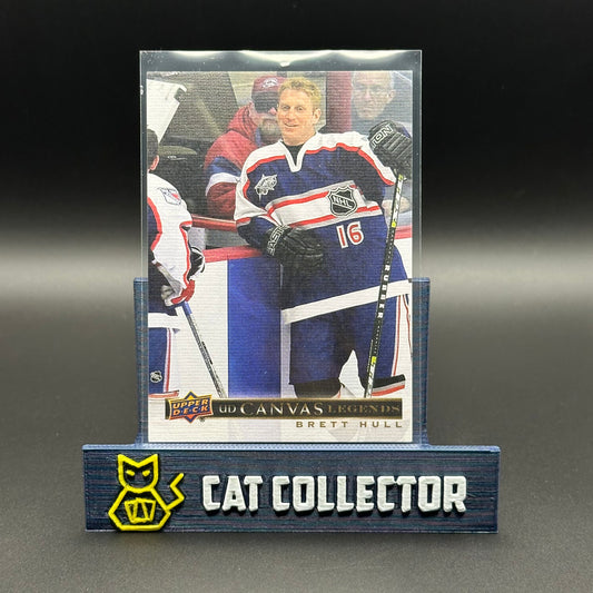 2020-21 UD SP Signature Editions Legends BRETT HULL #C-87 UD Canvas Legends