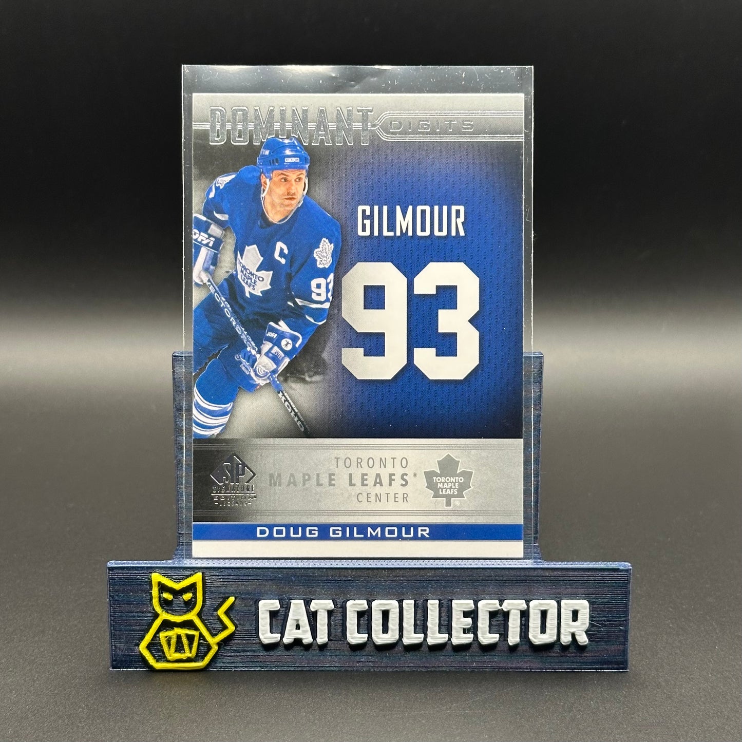 2020-21 UD SP Signature Editions Legends DOUG GILMOUR #DD-14 Dominant Digits