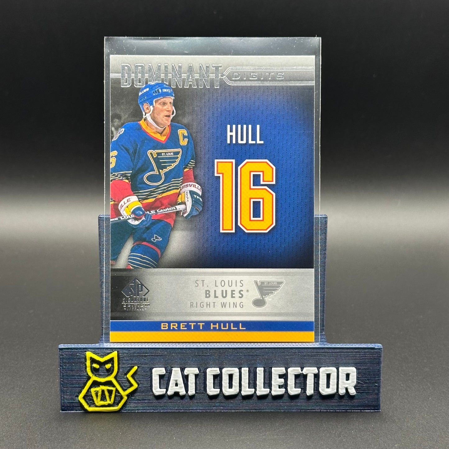 2020-21 UD SP Signature Editions Legends BRETT HULL #DD-19 Dominant Digits