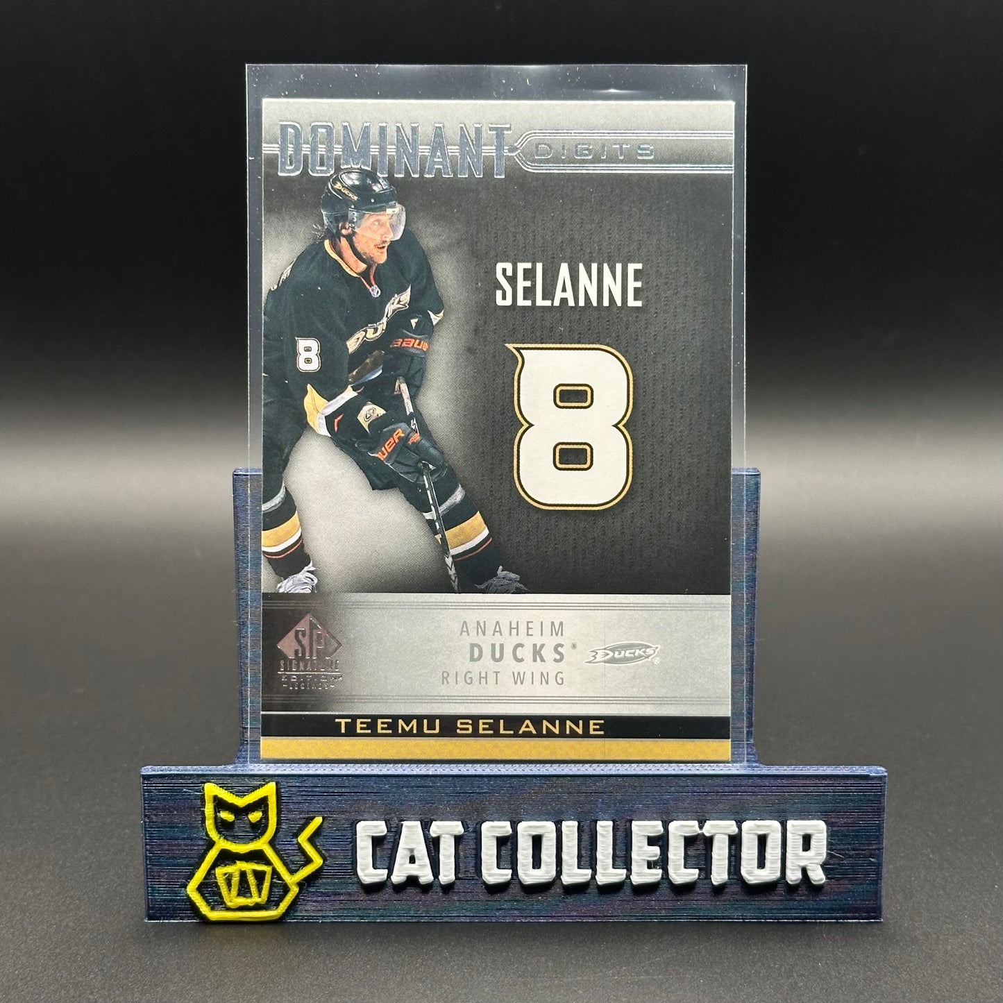 2020-21 UD SP Signature Editions Legends TEEMU SELANNE #DD-4 Dominant Digits