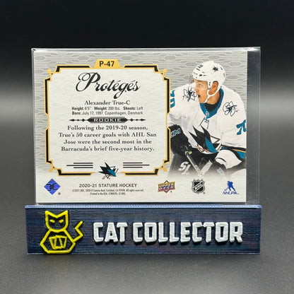 2020-21 UD Stature ALEXANDER TRUE #P-47 Proteges Rookie RC