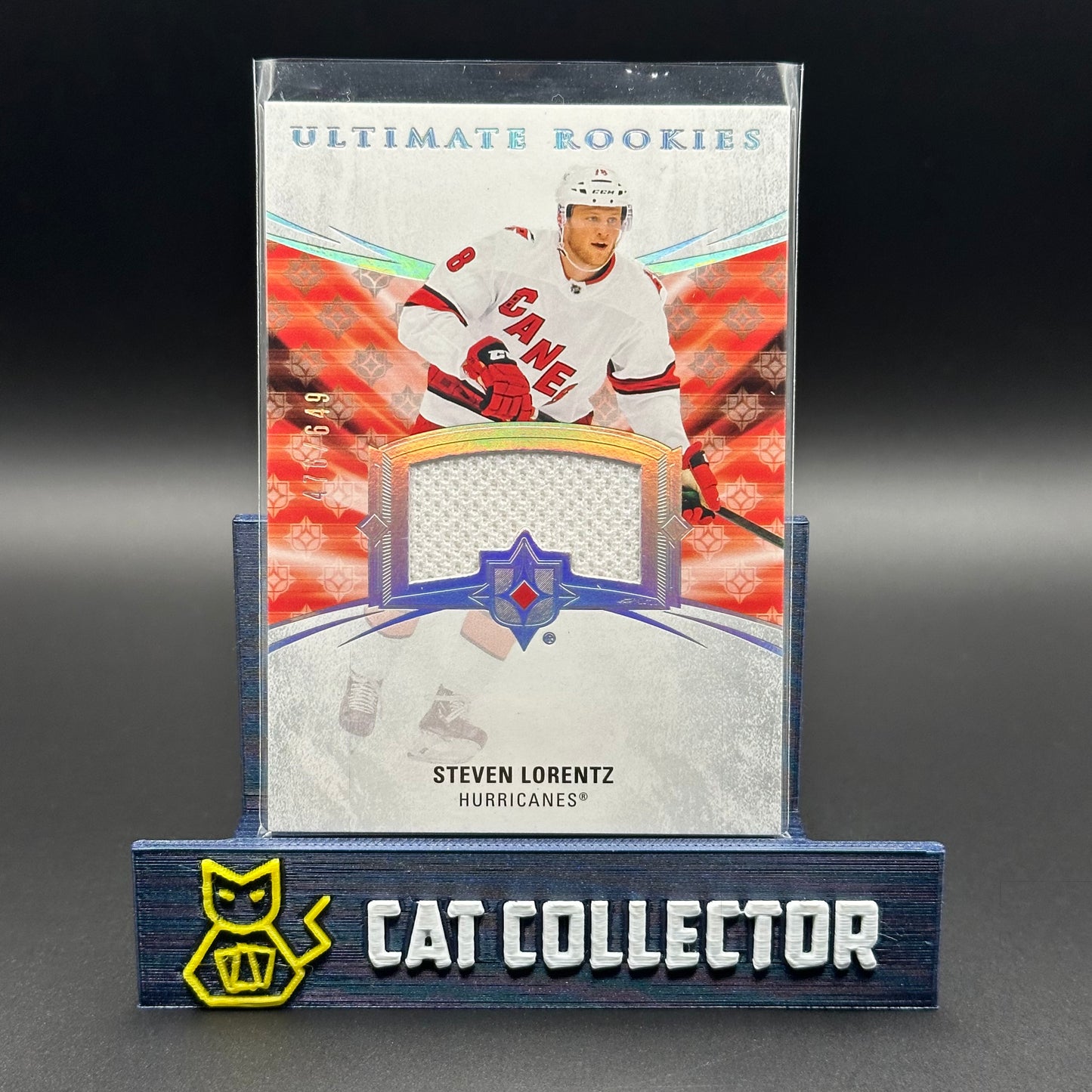 2020-21 UD Ultimate STEVEN LORENTZ #184 Rookie Jeysey /649 RC
