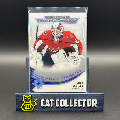 2020-21 UD Ultimate VITEK VANECEK #UI-19 Ultimate Introductions Rookie RC
