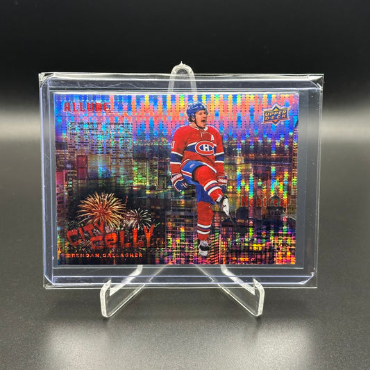 2020-21 Upper Deck Allure BRENDAN GALLAGHER #CC-10 City Celly Red