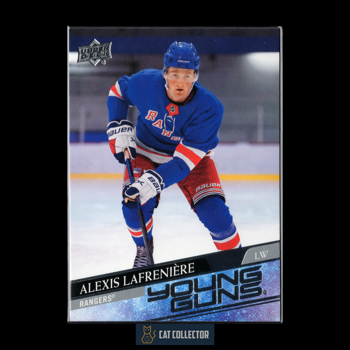 2020-21 Upper Deck Series 1 ALEXIS LAFRENIERE #201 Young guns RC