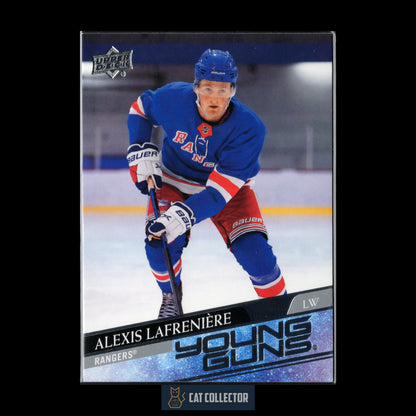 2020-21 Upper Deck Series 1 ALEXIS LAFRENIERE #201 Young guns RC
