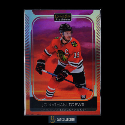 2021-22 O-Pee-Chee Platinum JONATHAN TOEWS #101 Sunset