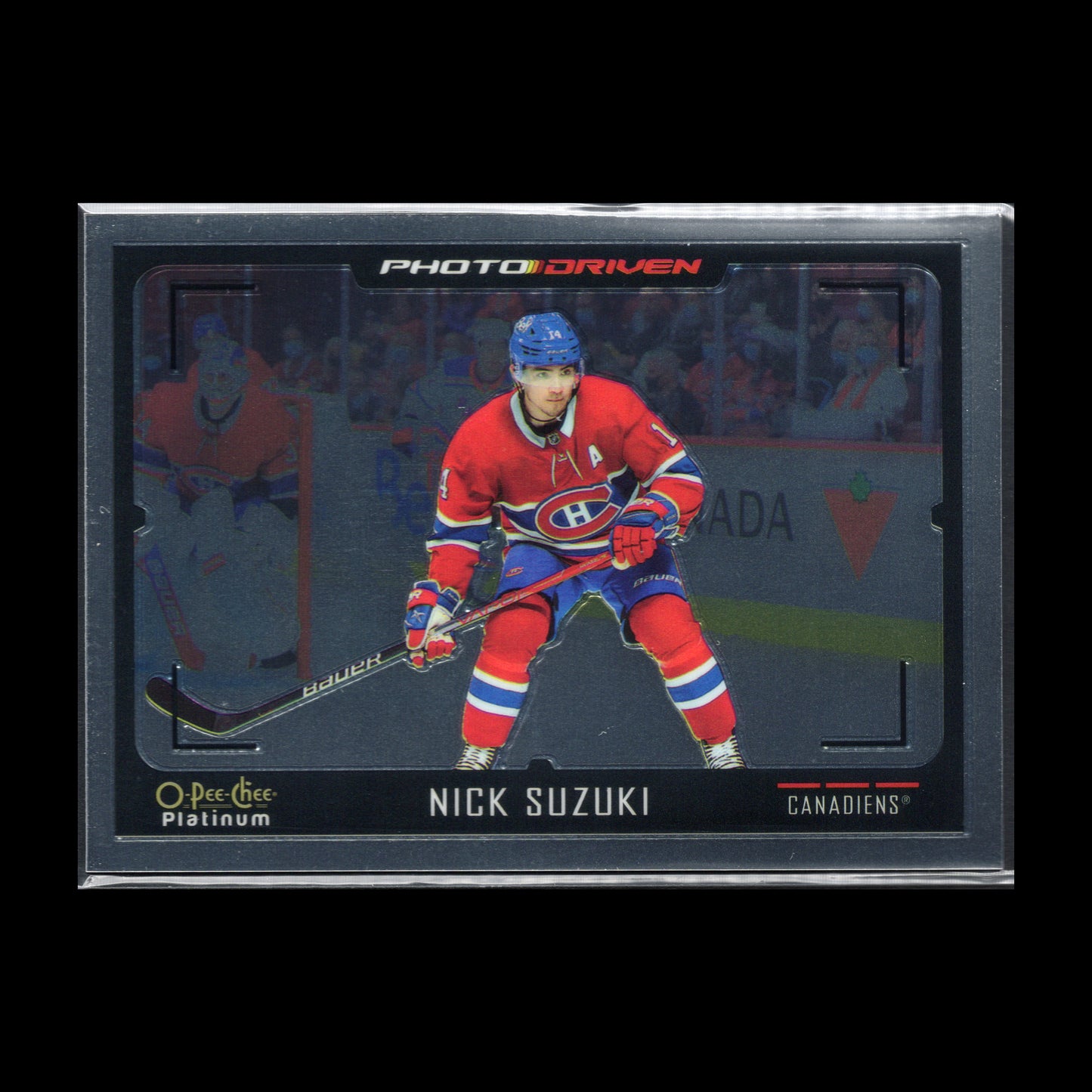 2021-22 O-Pee-Chee Platinum NICK SUZUKI #PD-7 Photo Driven