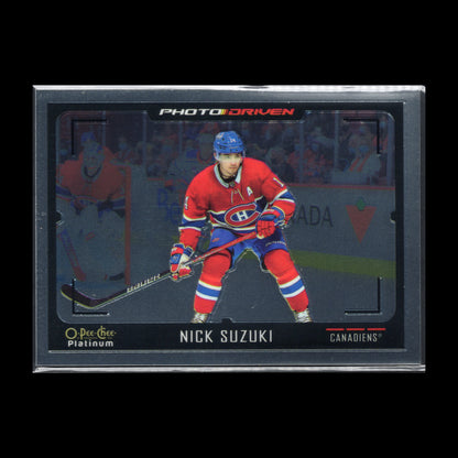 2021-22 O-Pee-Chee Platinum NICK SUZUKI #PD-7 Photo Driven