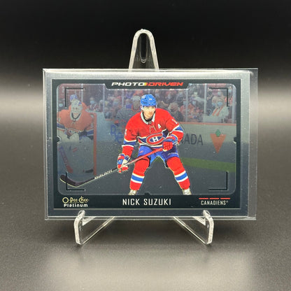 2021-22 O-Pee-Chee Platinum NICK SUZUKI #PD-7 Photo Driven