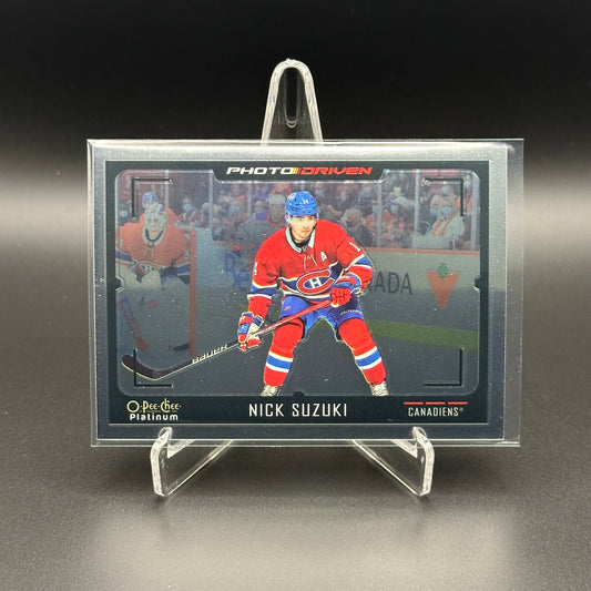 2021-22 O-Pee-Chee Platinum NICK SUZUKI #PD-7 Photo Driven