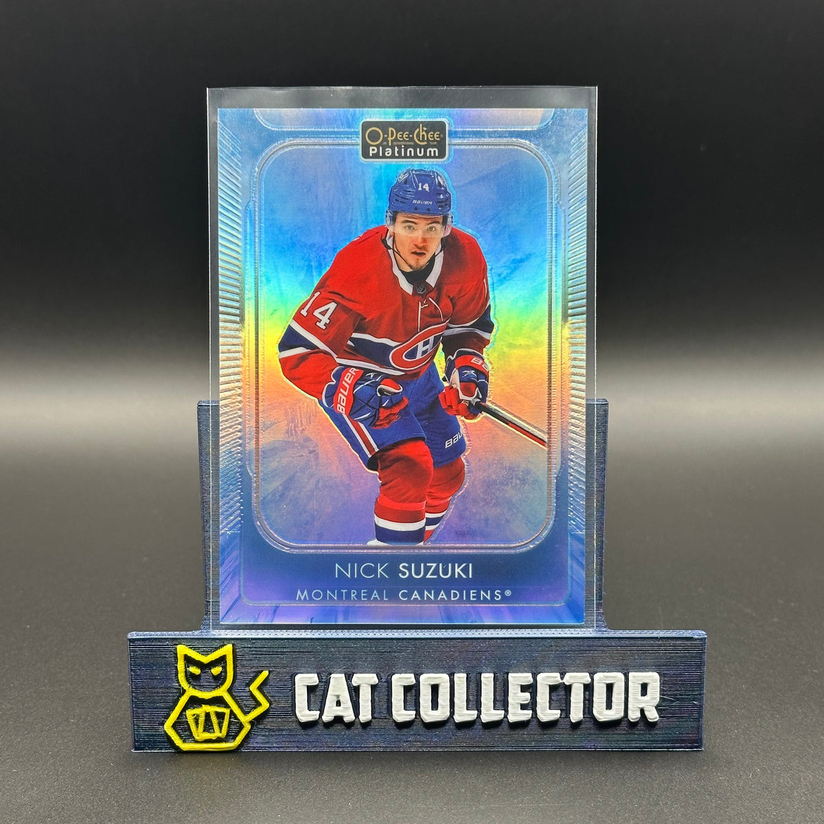 2021-22 O-Pee-Chee Platinum NICK SUZUKI #82 Arctic Freeze /99