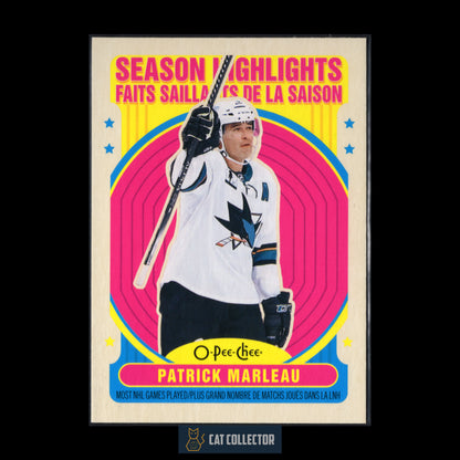 2021-22 O-Pee-Chee Hockey PATRICK MARLEAU #591 Retro