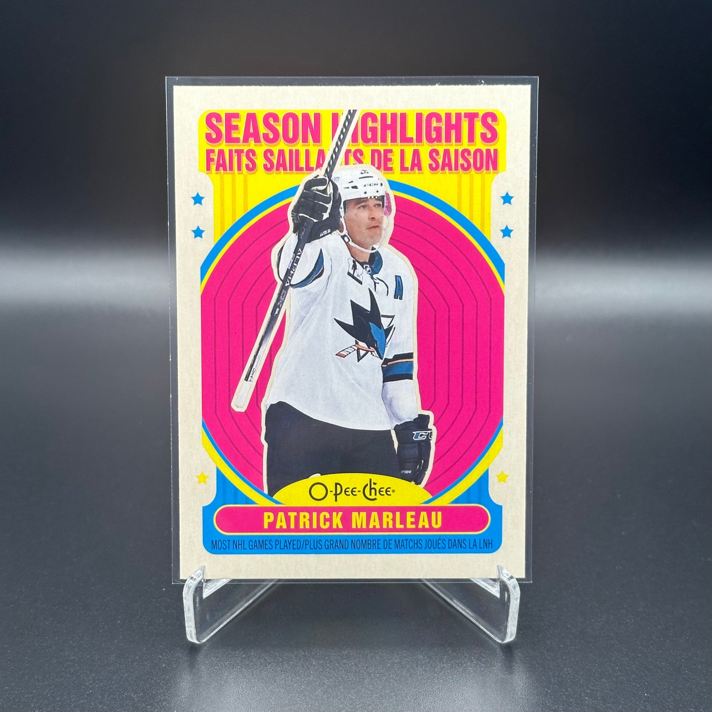 2021-22 O-Pee-Chee Hockey PATRICK MARLEAU #591 Retro