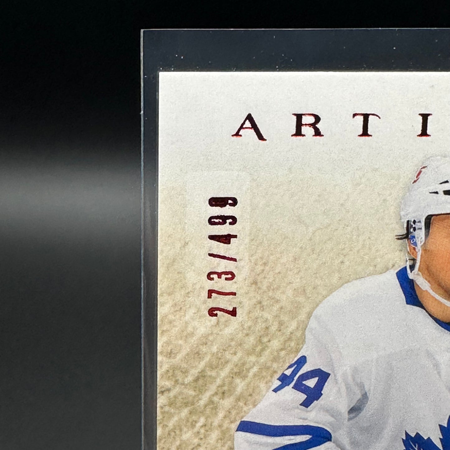 2021-22 UD Artifacts MORGAN RIELLY #100 Ruby /499