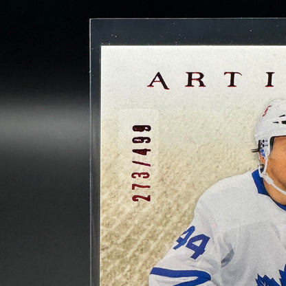 2021-22 UD Artifacts MORGAN RIELLY #100 Ruby /499