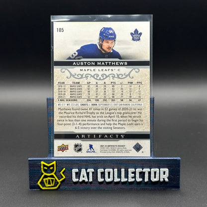 2021-22 UD Artifacts AUSTON MATTHEWS #105 Stars /599