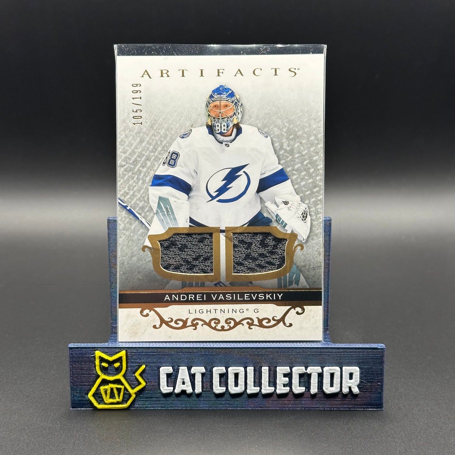 2021-22 UD Artifacts ANDREI VASILEVSKIY #110 Royal Blue /199 Jersey