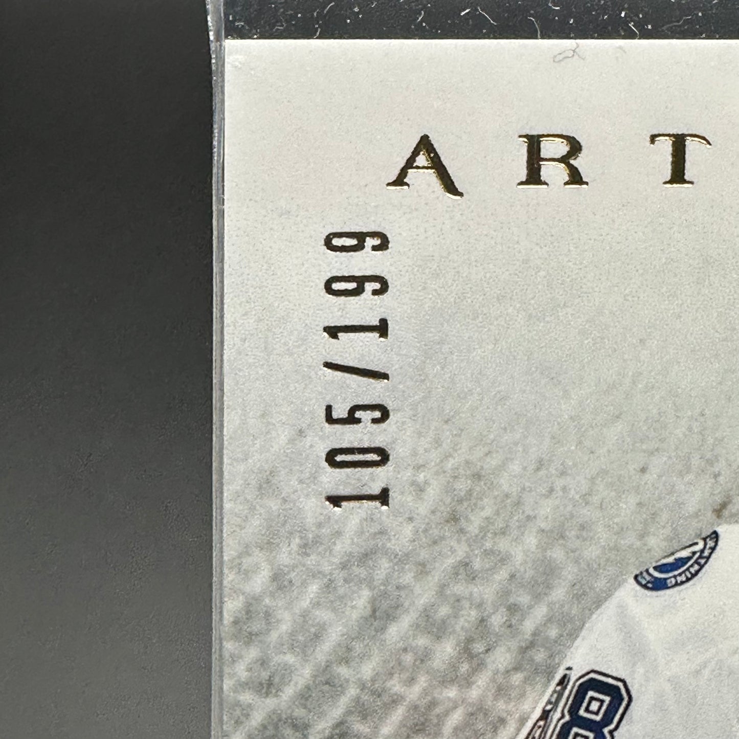 2021-22 UD Artifacts ANDREI VASILEVSKIY #110 Royal Blue /199 Jersey