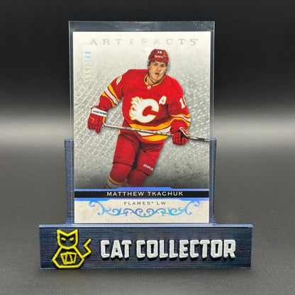 2021-22 UD Artifacts MATTHEW TKACHUK #111 Silver Spectrum /299