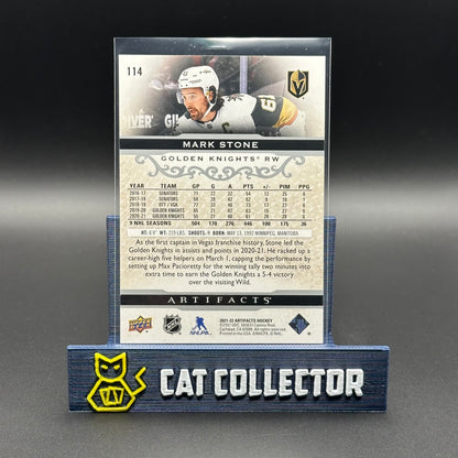 2021-22 UD Artifacts MARK STONE #114 Stars /599