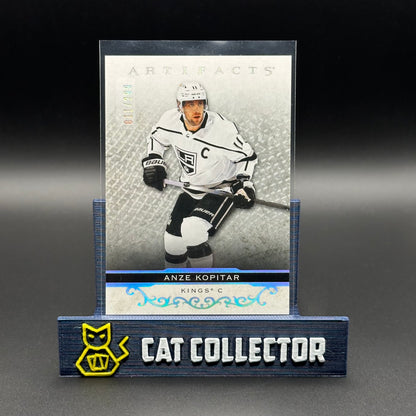 2021-22 UD Artifacts ANZE KOPITAR #138 Silver Spectrum 11/299