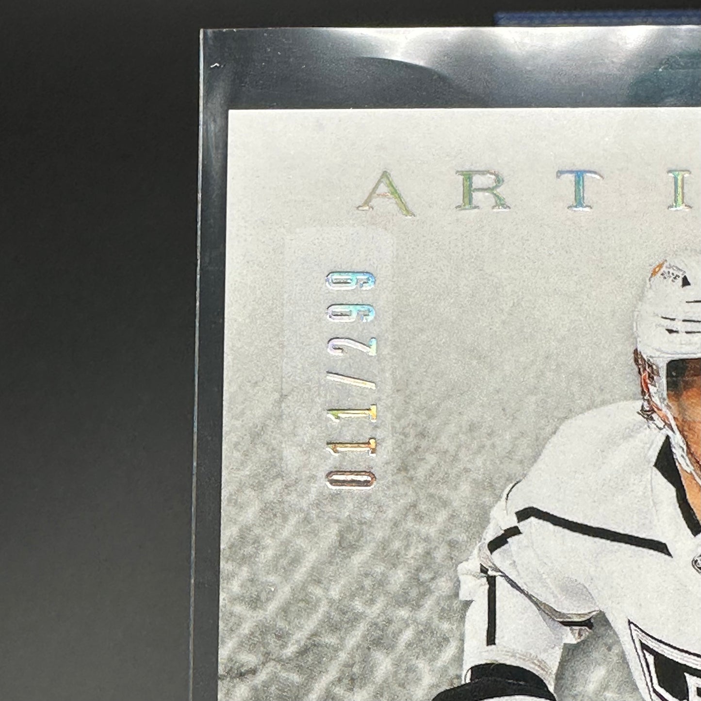 2021-22 UD Artifacts ANZE KOPITAR #138 Silver Spectrum 11/299