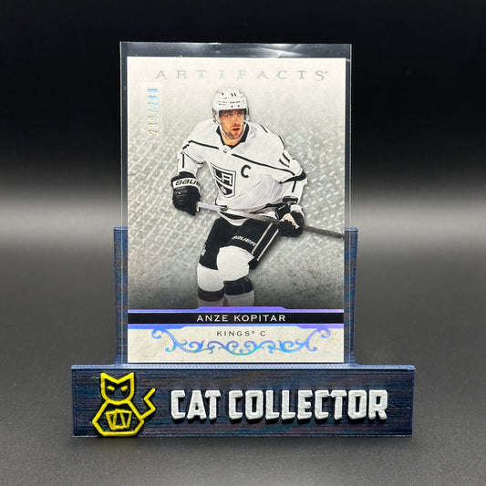 2021-22 UD Artifacts ANZE KOPITAR #138 Silver Spectrum 239/299