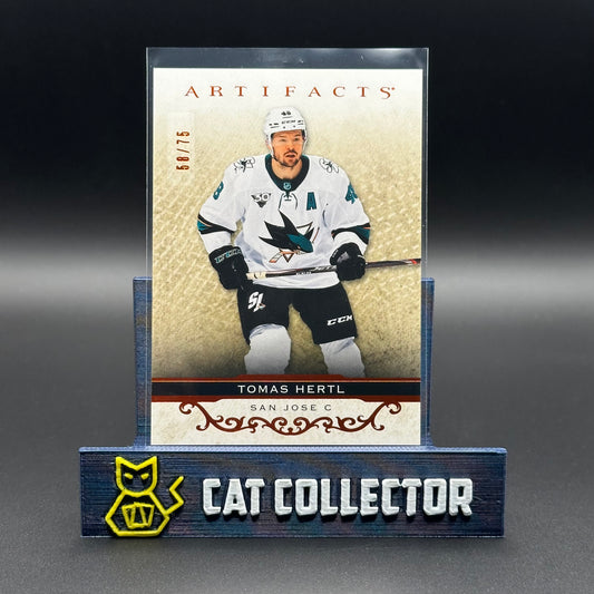 2021-22 UD Artifacts TOMAS HERTL #35 Autumn /75
