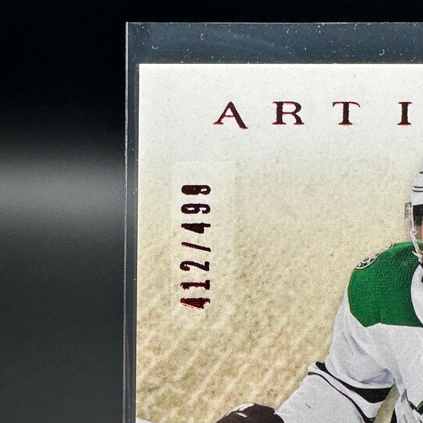 2021-22 UD Artifacts JOE PAVELSKI #49 Ruby /499