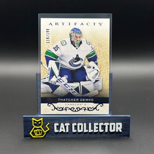 2021-22 UD Artifacts THATCHER DEMKO #51 Royal Blue /199