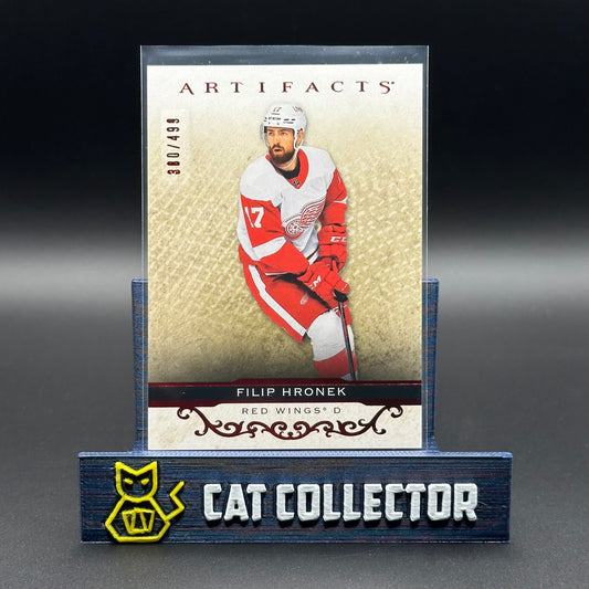 2021-22 UD Artifacts FILIP HRONEK #70 Ruby /499