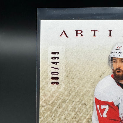 2021-22 UD Artifacts FILIP HRONEK #70 Ruby /499