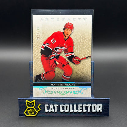 2021-22 UD Artifacts MARTIN NECAS #76 Silver Spectrum /299