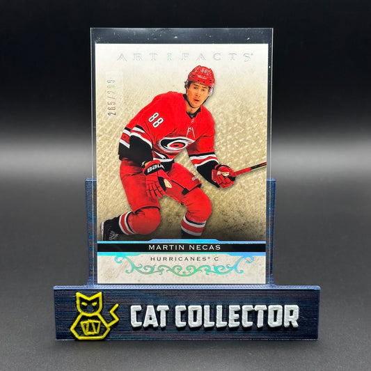 2021-22 UD Artifacts MARTIN NECAS #76 Silver Spectrum /299