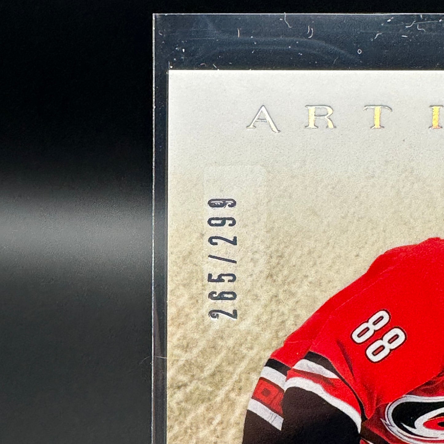 2021-22 UD Artifacts MARTIN NECAS #76 Silver Spectrum /299