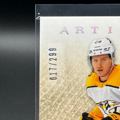 2021-22 UD Artifacts EELI TOLVANEN #82 Silver Spectrum /299