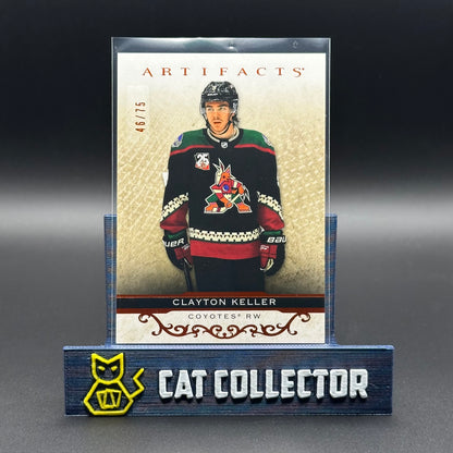 2021-22 UD Artifacts CLAYTON KELLER #88 Autumn /75