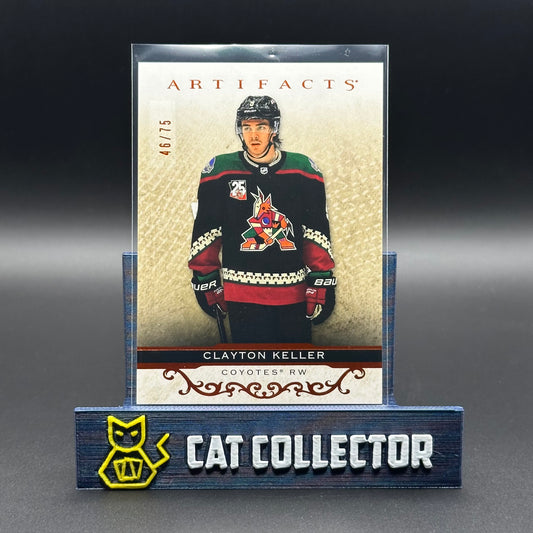 2021-22 UD Artifacts CLAYTON KELLER #88 Autumn /75
